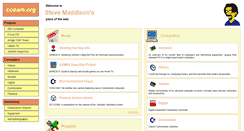 Desktop Screenshot of cosam.org