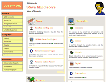 Tablet Screenshot of cosam.org
